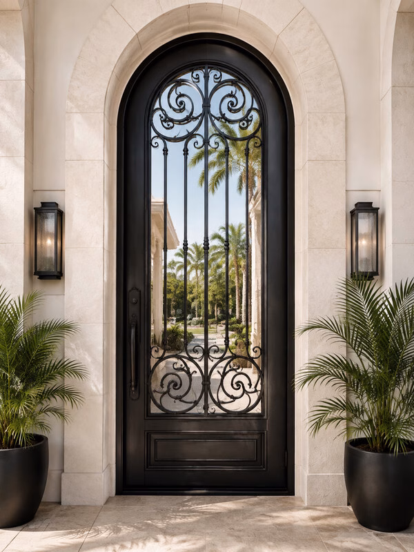 detail-arched-iron-door Specialty Solutions