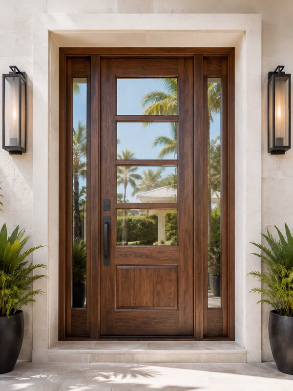 detail-wood-glass-door Impact Windows