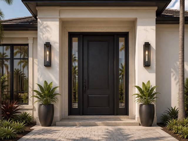 fiberglass-doors Picture Windows