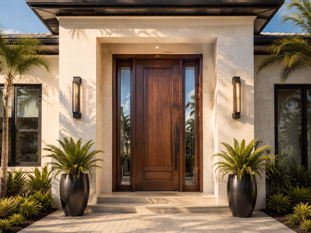 wood-entry-doors Single Hung Windows
